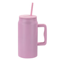 General Supply Goods + Co Goods + Co Stainless Steel Mega Tumbler - 1.35 L - Pink-Large 1.35 L (45 oz) capacity for extended hydration