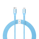 LOGiiX Vibrance Braid 1.2M USB-C to Lightning - Turquoise-1.2M (*3.94 ft) USB-C to Lightning cable to charge & sync Lightning devices