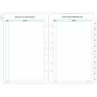 Day-Timer 2027 Monthly Planner Refill Desk Size - 8-1/2" x 5-1/2" - English-12 months tabbed: January 2027 - December 2027