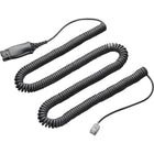HP Poly APU-76 Electronic Hookswitch Cable - Black-Provides Plug-and-Play compatibility with Microsoft Skype for Business