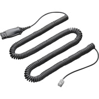 HP Poly APU-76 Electronic Hookswitch Cable - Black-Provides Plug-and-Play compatibility with Microsoft Skype for Business