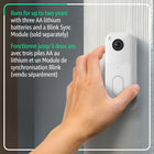 Amazon Blink Video Doorbell System (Generation 2) - White-See more at your door — Greet guests and watch packages get delivered, day and night, with head-to-toe HD view and infrared night vision. Use two-way talk to hear and speak through the Blink app