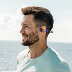 OPN Sound Mezzo+ Open Ear Headphones - Black with Blue Accents-Make and take calls with the built in microphone