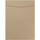 JAM Paper 10 x 13 Open End Catalog Envelopes with Gum Closure, Recycled Brown Kraft, 50 Pack (6315603I)-Brown Kraft Open End Catalog Envelopes