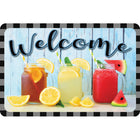 Ashley Productions The Original Fun Mat Welcome Mat - 15.5" x 23.5" - Mason Jars Drinks Welcome-Measurement & Design: The Mason Jars Drinks Welcome Mat measures 15.5" x 23.5".