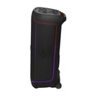 JBL PartyBox Ultimate - Massive Party Speaker with powerful sound, multi-dimensional lightshow, and splashproof design-No matter where you are—indoors or outside—the JBL PartyBox Ultimate will automatically tune itself to its surroundings every time you turn it on. So you’ll always get the best musical experience possible, wherever the party takes you.