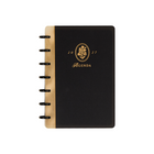The Happy Planner 2027 Mini Disc Bound Dated Monthly Planner - 7.50" x 6.69" - Quiet Simplicity - English-Includes a yearly calendar overview, tabbed monthly calendars, weekly calendars, weekly note section, and more 