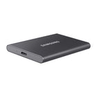 Samsung MU-PC4T0T/AM USB 3.2 Gen. 2 T7 4TB Portable SSD - Gray-Up to 9.5x faster than an external HDD
