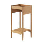 Modway Zaire 18" Bathroom Vanity Cabinet - Natural-Sink Basin And Fixtures Not Included