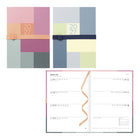 Letts of London 2027 Gradient Weekly/Monthly Week-to-View Planner - 8-1/4" x 5-7/8" Assorted - Multilingual-12-Month: January 2027 to December 2027