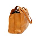 Ashlin Carlton Leather Carry All Business Case - British Tan-Top zippered construction for durability
