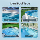 Aiper PilotFlow V3 Handheld Pool Vacuums Cleaner for In-Ground and Above-Ground Pool with 21 GPM Suction and Telescoping Pole-1-Year Warranty Included
