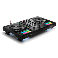 Hercules DJControl Inpulse 500 Controller-Smooth, original, transitions: the filter/fx area lets you customize your set with the effects available in Serato DJ and DJUCED. you can even combine the action of the filter on an effect in DJUCED