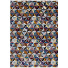 Modway Arisa Geometric Hexagon Mosaic Area Rug - 4 ft W x 6 ft L - Multicolored-Geometric Hexagon Mosaic Area Rug