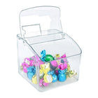 Azar Container - 7" H x 7.75" W x 7.75" D - Clear-Holds up to 1.8 Gallons