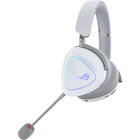 ASUS A701 ROG Delta II Wireless Gaming Headset with Detachable Microphone - White-Covers a wider frequency range to ensure natural, detailed, and clear voice even during intense in game communication