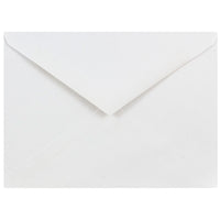 JAM Paper A6 Invitation Envelopes, 4.75 x 6.5, White with V-Flap, 1000 Pack (J0567B)-White