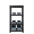 Cat Industrial Shelving with 4 Shelves - 36"W x 18"D x 72"H-Wire mesh shelves are adjustable for convenience