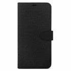 Blu Element Folio 2 in 1 for Galaxy S25 - Black-Premium hand-stitched semi-soft feel material