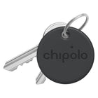 Chipolo ONE Spot Bluetooth Tracker - Black - 4 Pack-Play sound to find items nearby (up to 200 feet)