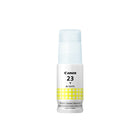 Canon GI-23 Yellow Ink Bottle for PIXMA G620 Printer-Dye ink is used to create beautifully vivid photos.