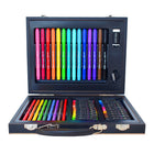 Art 101 Color & Sketch Color Your Own Wood - 58-Piece Art Set-This set includes 14 bullet-tip Perma Markers which are alcohol-based, lay down vibrant and saturated, and can be used on a variety of surfaces such as paper, wood, canvas, and plastic