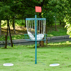 Soozier 24-Chain Portable Practice Basket with Carry Bag-Made of all-steel construction frame with powder coated
