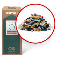 TerraCycle All-In-One - Zero Waste Box - Large-Recycle any brand of used and empty items, including, Fabrics, Pet Products (Non Food), Shipping Materials, Home Cleaning Accessories, Coffee Bags, Water Filters, Party Supplies & Dining Disposables, Kitchen Gear, Coffee Capsules, Books & Magazines, Office Supplies & E Waste, Art Supplies, Clothing & Accessories, Plastic & Paper Packaging.