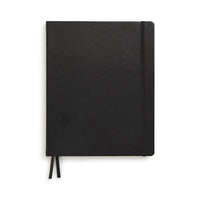 TRU RED Large Flexible Cover Dotted Journal - Black-Large size (8" x 10")