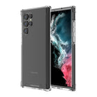 AXS PROShield Military Grade Protection Clear Case for Samsung Galaxy S22 Ultra - Black-Reinforced Corners maximize shock absorption