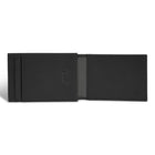 Champs Onyx Leather Mag Hybrid Card Holder - Black-Easy access ID window