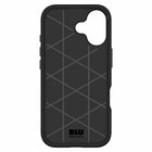 Blu Element Armour Rugged Case for iPhone 17 - Black-Quick response electroplate buttons