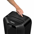 Fellowes Powershred LX70 Cross Cut Shredder-Quiet Operation: Minimizes noise to reduce distractions, making this the perfect shredder for home offices and shared workspaces