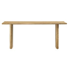 Modway Amistad 46" Wood Bench - Oak-7