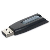Verbatim Store 'n' Go V3 128 GB USB 3.2 Gen 1 Flash Drive - Grey-128 GB capacity