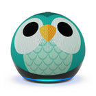 Amazon Echo Dot 5th Gen. Kids - Owl-All-New Echo Dot Kids - Our most popular and cutest smart speaker with Alexa, made for kids (not a toy). The improved speaker delivers clearer vocals and rich, vibrant sound.
