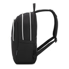 Swiss Gear Womens Laptop Backpack - Black-Spacious main compartment with file pocket and zippered accessory pocket