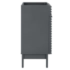 Modway Render 18" Bathroom Vanity Cabinet - Grey-Sink Basin Not Included