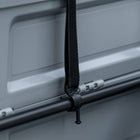 Aosom Bike Cargo Trailer-The rear gate can lay flat, allowing for large or awkward objects
