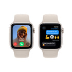 Apple Watch SE (2nd generation) - 40mm - GPS - Starlight Aluminum Case with Starlight Sport Band - Small / Medium-Simply Compatible - It works seamlessly with your Apple devices and services. Unlock your Mac automatically. Find your devices easily. Pay and send money with Apple Pay. Apple Watch SE requires iPhone XS or later with iOS 17 or later.