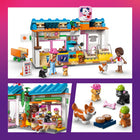 LEGO Friends Dog Treats Bakery-Accessories include a menu, donuts, cookies, milk, cups, dog treats and a bone