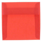 JAM Paper Square Translucent Vellum Invitation Envelopes - 6" x 6" - Primary Red - 25 Pack (PACV515)-Color: Primary Red 