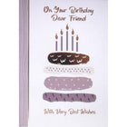 Rosedale 5-1/2" x 8" Masculine Birthday Greeting Cards/Envelopes - 12 Pack-Card shop quality greeting cards
