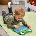 LeapFrog Toy Story 5 Explore & Learn Lilypad - French-This Toy Story 5-inspired tablet toy is great for preschoolers to explore letters, letter sounds, counting and more; makes an interactive unisex gift for holidays, birthdays, school rewards, or just because