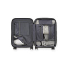 Bugatti Dubai Collection 21.5" Hardside Carry-on Luggage - Artic Green-Reinforced top and side handles and rigid side feet 