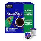 Timothy's Rainforest Espresso Dark K-Cup Pods - 48 Pack-Kcup/ Coffee