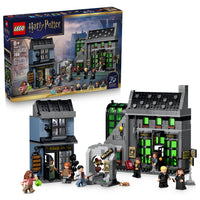 LEGO Harry Potter Knockturn Alley Wizarding Shops-Magical Harry Potter building set for kids, featuring 2 wizarding shops