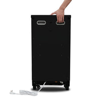 BLACK+DECKER 18" Portable Dishwasher - 8-Place Setting Capacity - 6 Wash Programs - Black-8 place-setting capacity