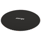 Soozier Trampoline Replacement Mat with 8 Rows of Stitching - Fits 10ft Trampoline - Black-PP mat enhances rebound and minimizes joint impact