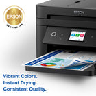 Epson T222 Ink Cartridge - Standard Capacity - Magenta-Sharp text and brilliant colour for high-quality results, fast-drying ink